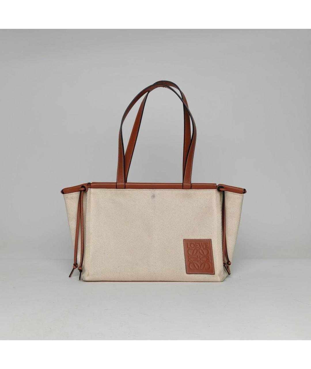 LOEWE Бежевая сумка через плечо, фото 2