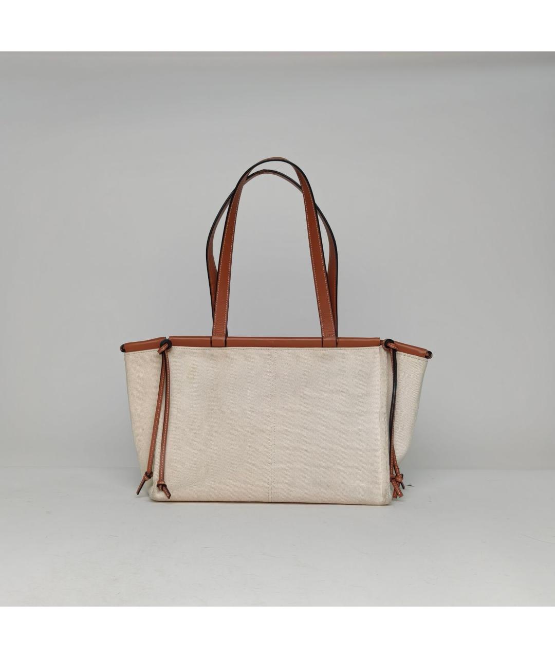 LOEWE Бежевая сумка через плечо, фото 4