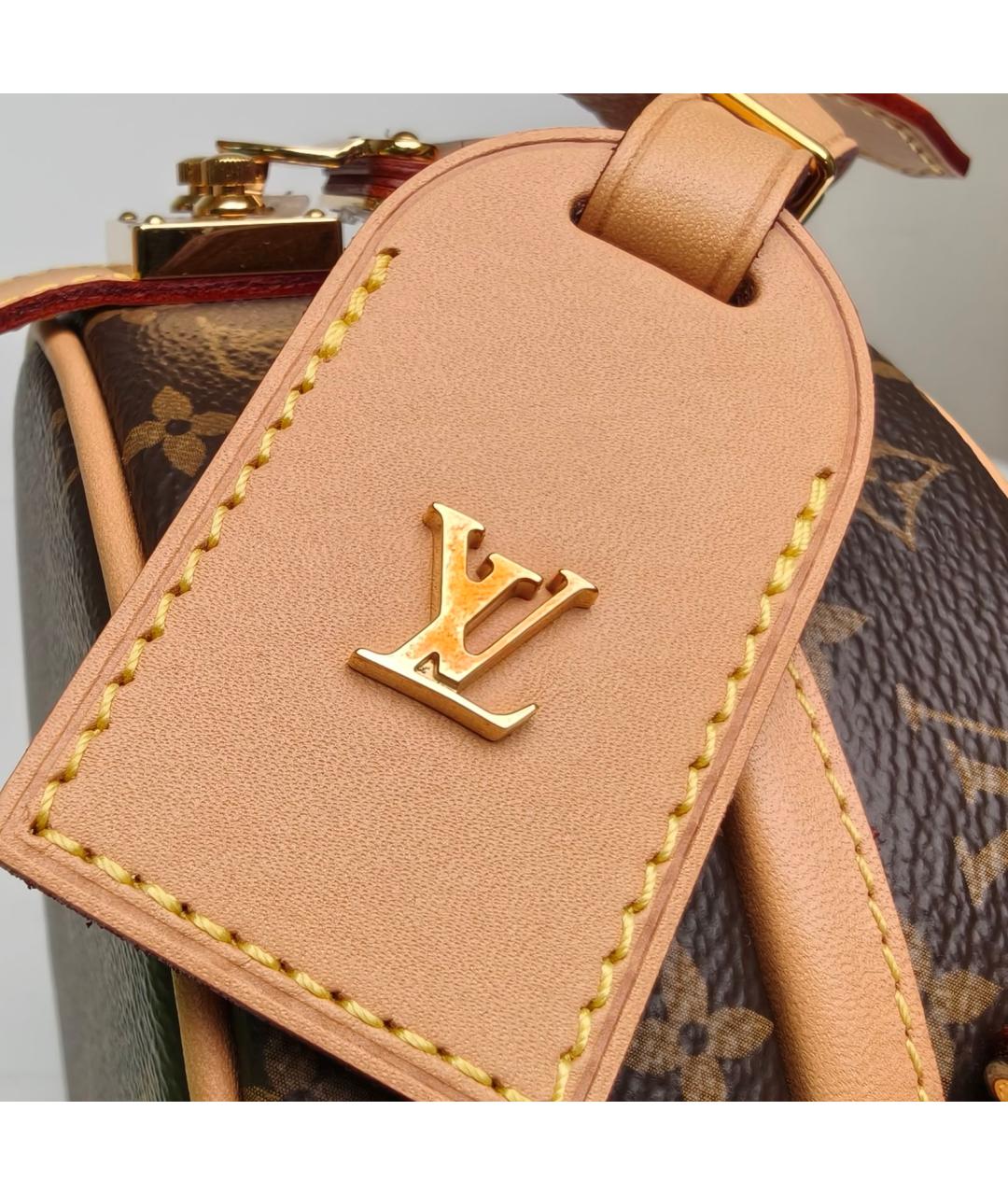 LOUIS VUITTON Коричневая сумка через плечо, фото 7