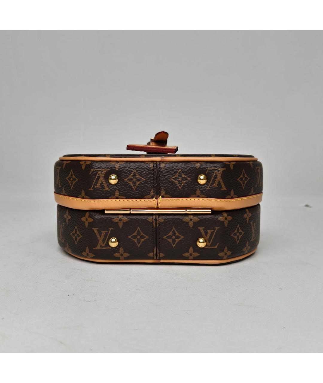 LOUIS VUITTON Коричневая сумка через плечо, фото 6