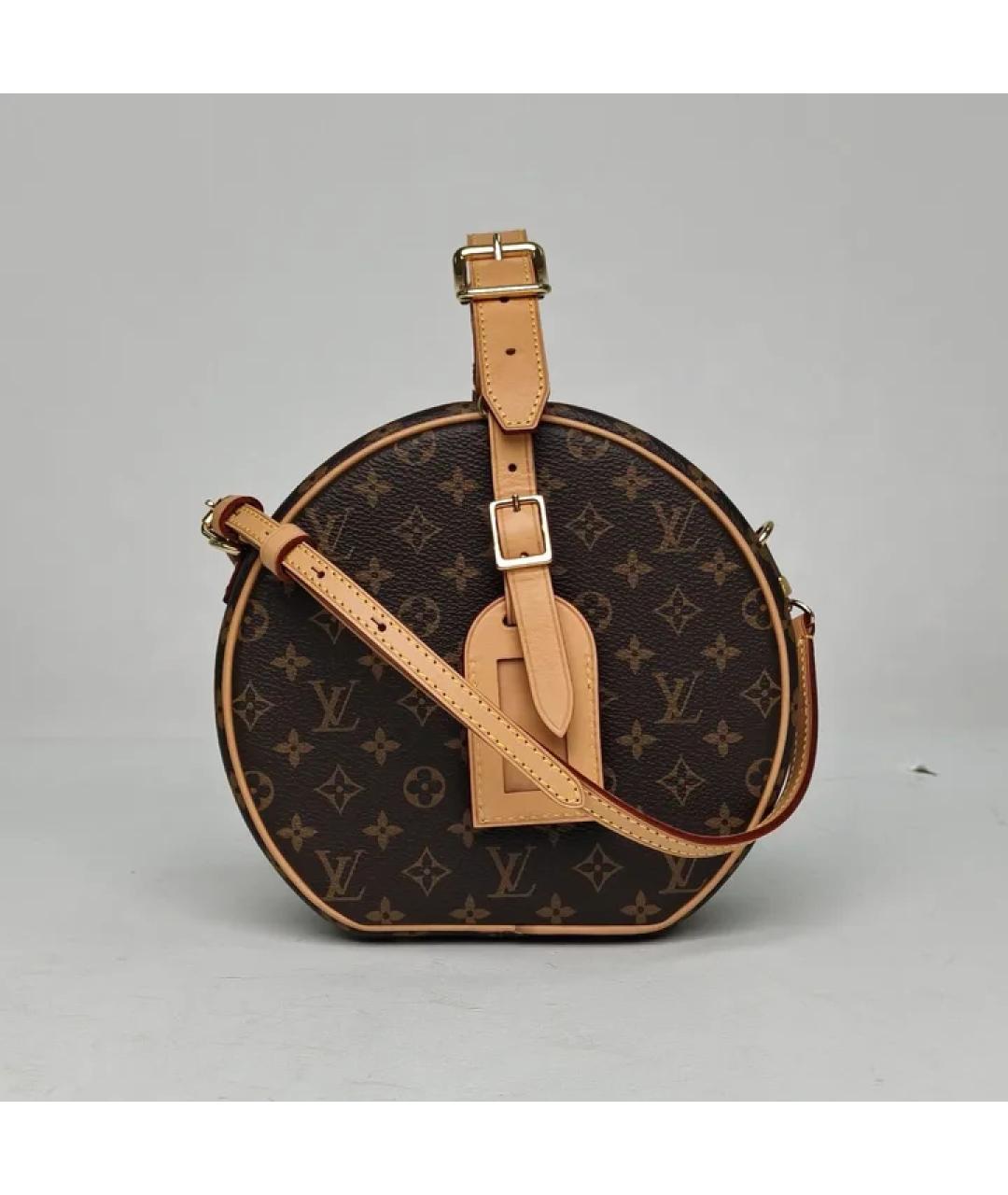 LOUIS VUITTON Коричневая сумка через плечо, фото 9
