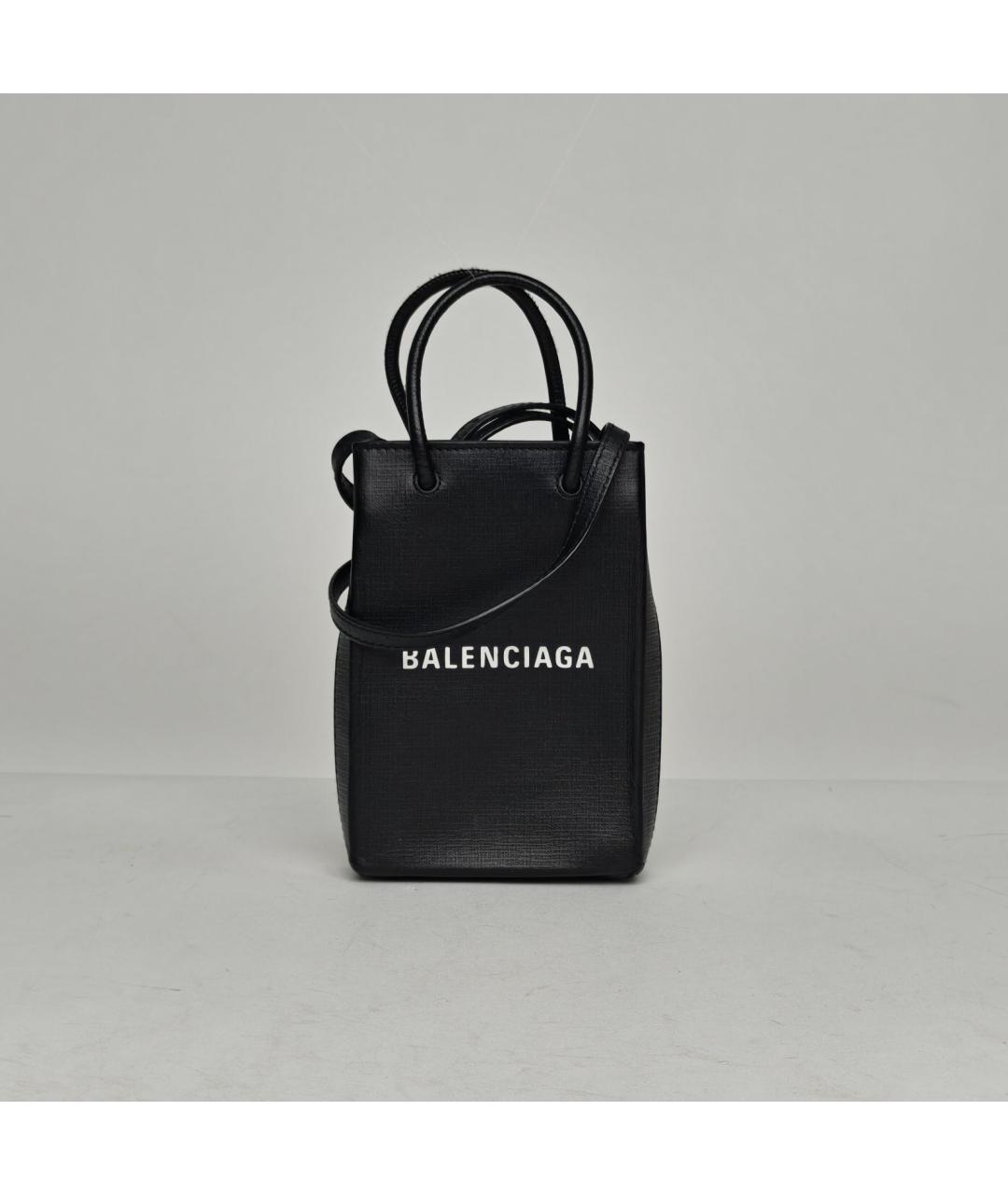 BALENCIAGA Черная сумка через плечо, фото 2