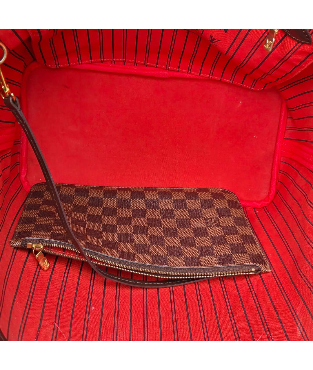 LOUIS VUITTON Коричневая сумка через плечо, фото 7