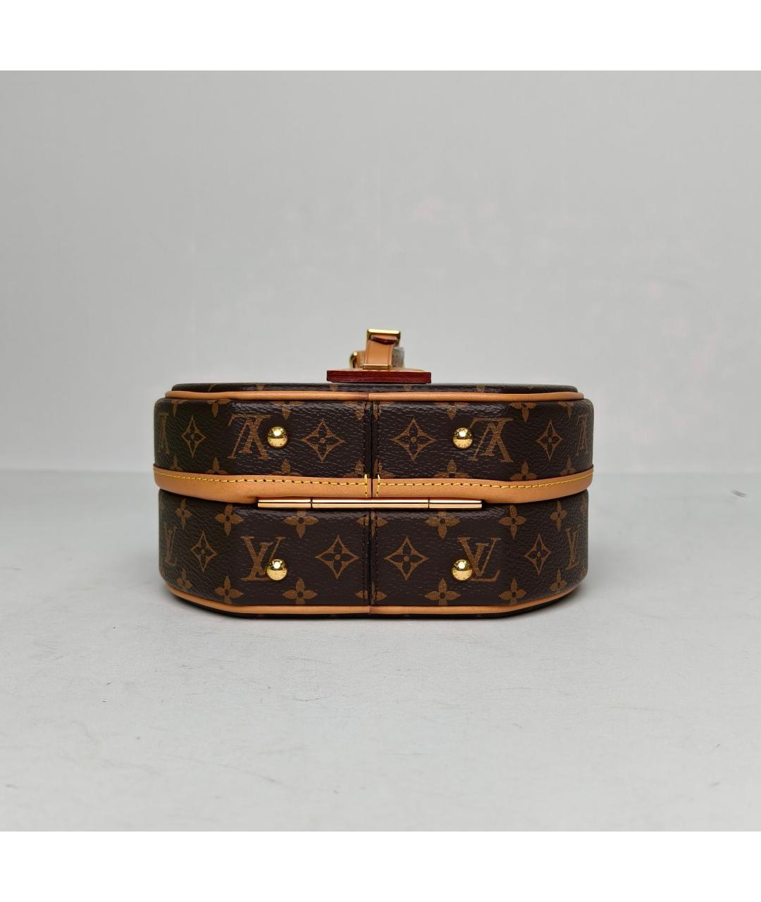 LOUIS VUITTON Коричневая сумка через плечо, фото 6