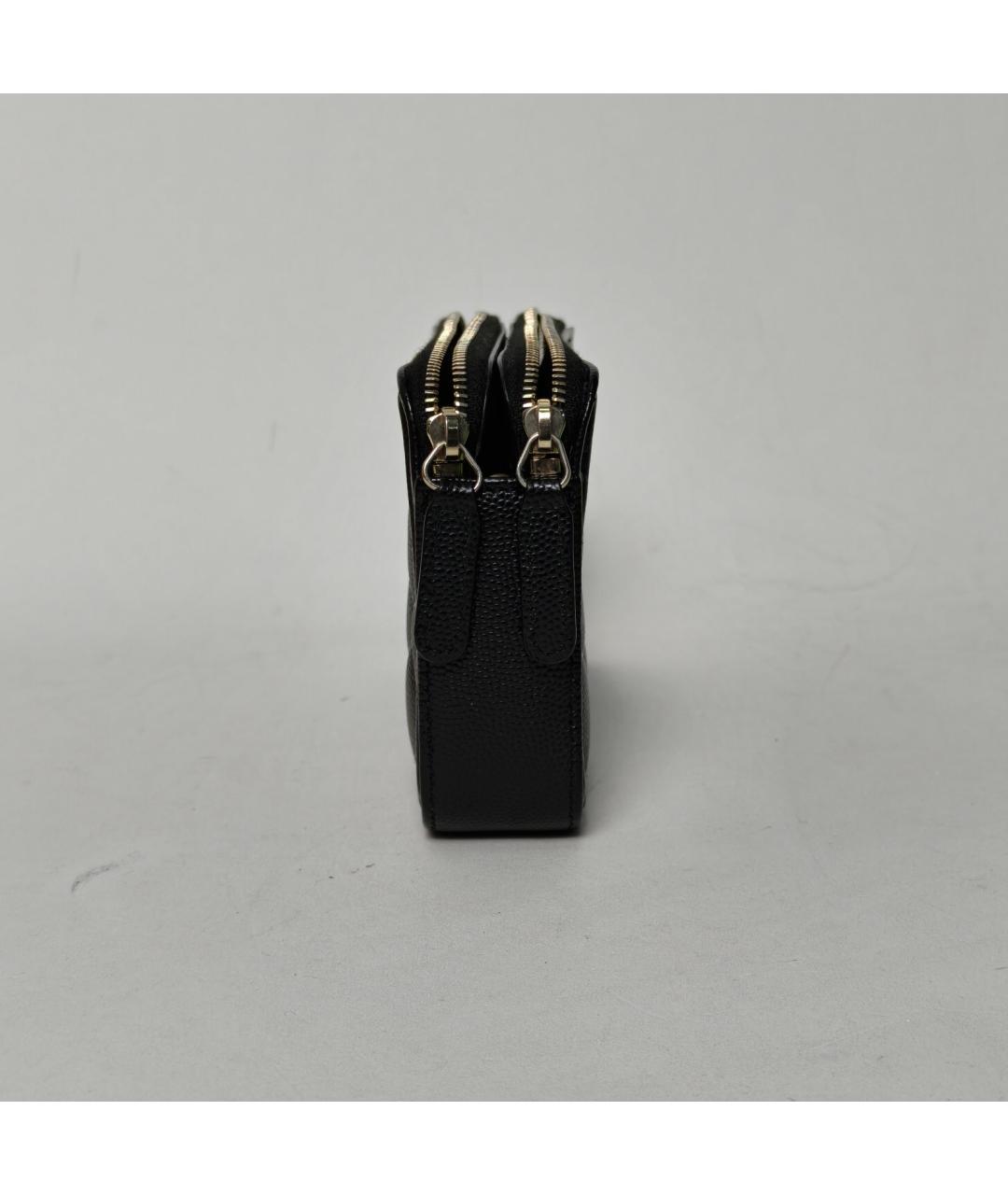 CHANEL Черная кожаная сумка через плечо, фото 3