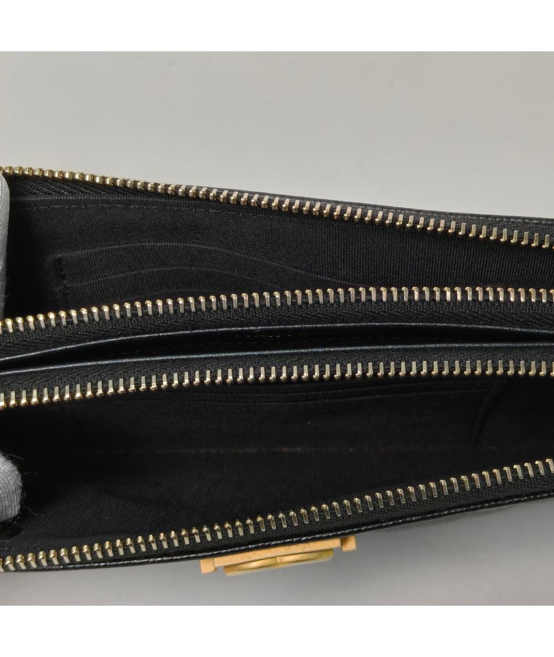 CHANEL Черная кожаная сумка через плечо, фото 8