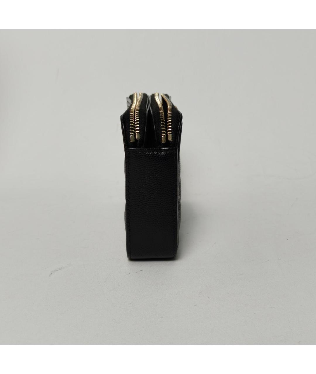 CHANEL Черная кожаная сумка через плечо, фото 5