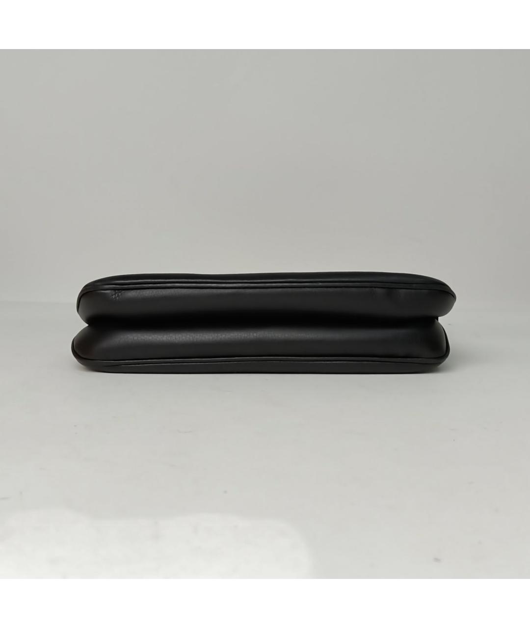GUCCI Черная кожаная сумка через плечо, фото 6