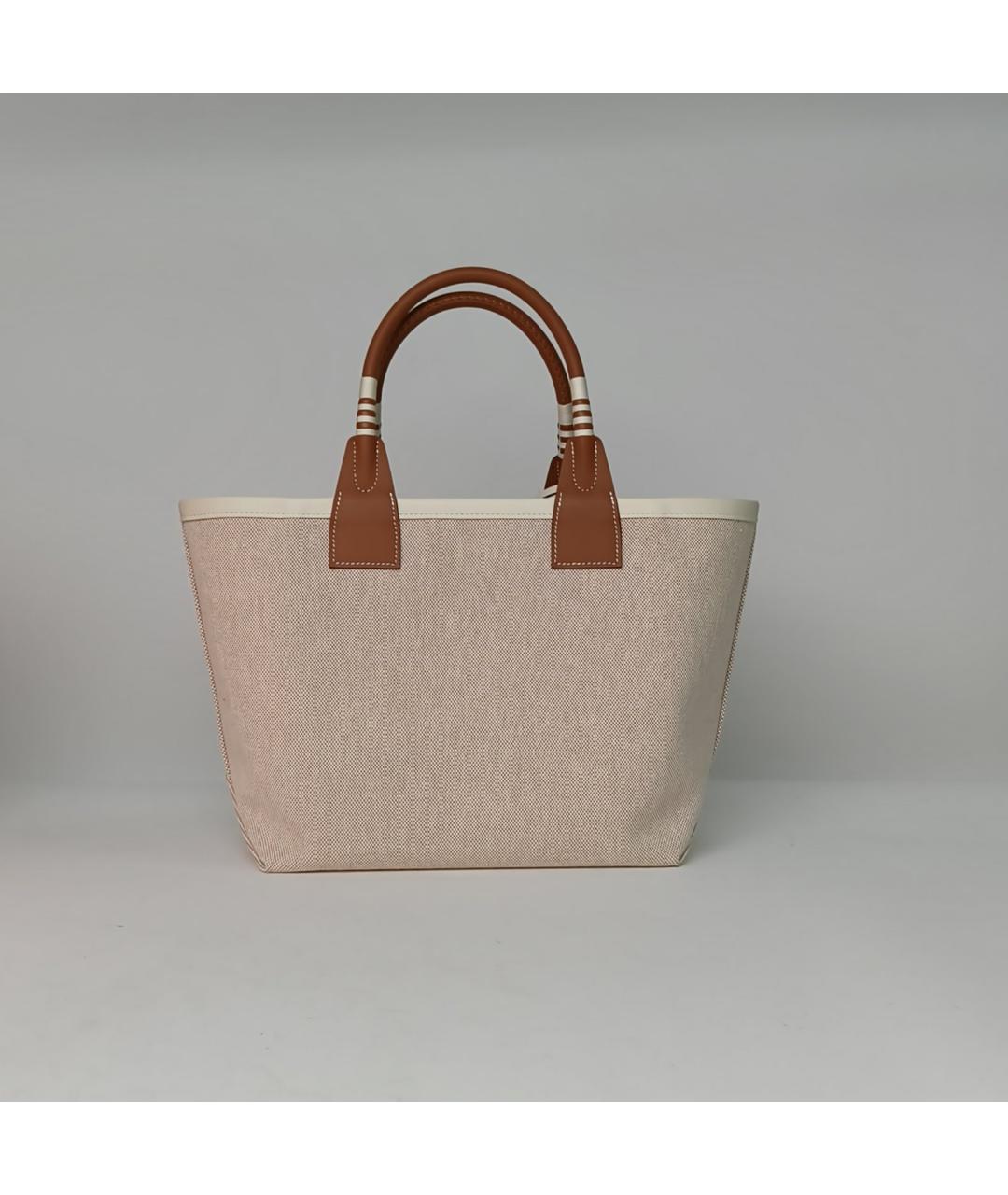 HERMES Тканевая сумка через плечо, фото 4