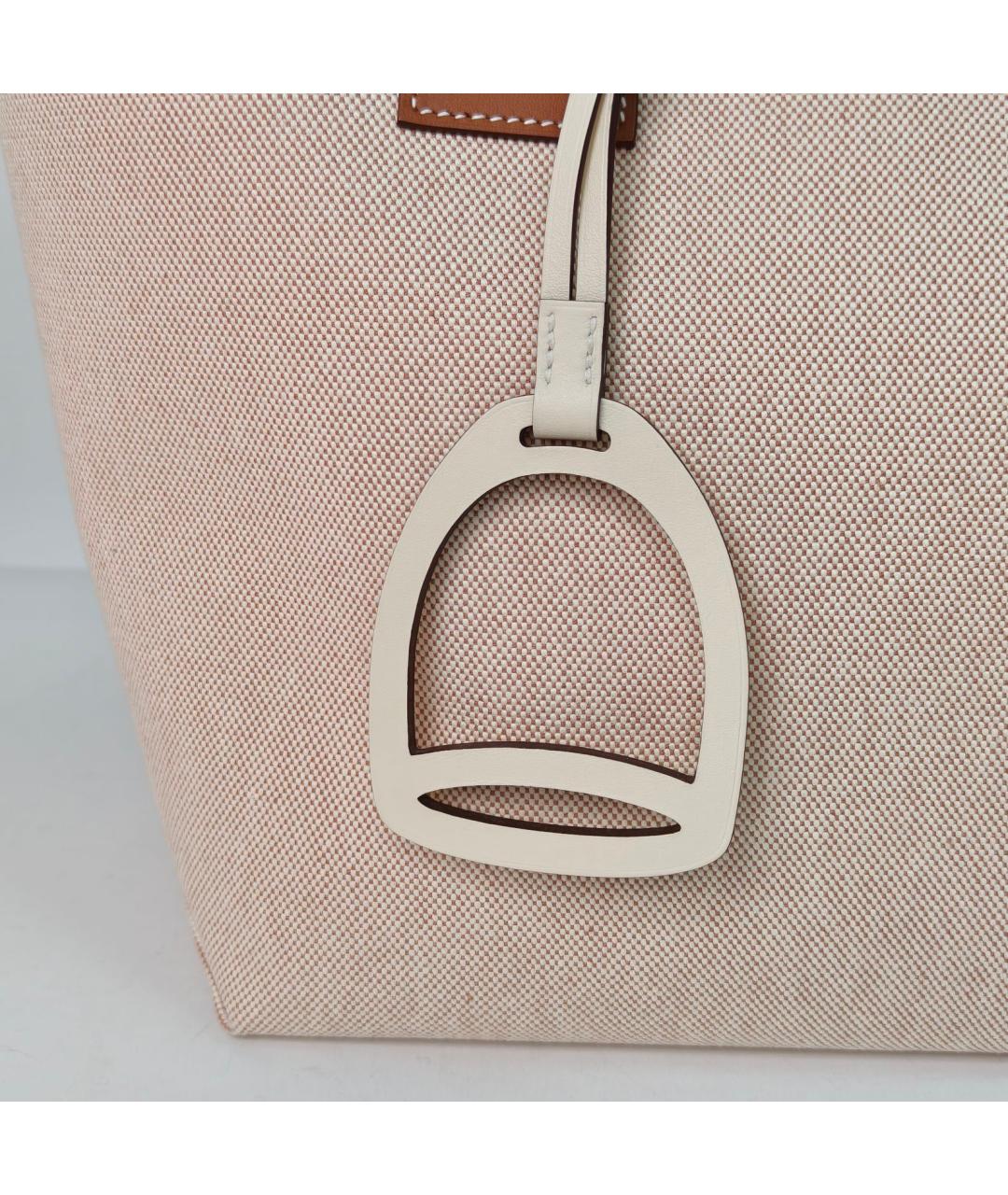 HERMES Тканевая сумка через плечо, фото 7