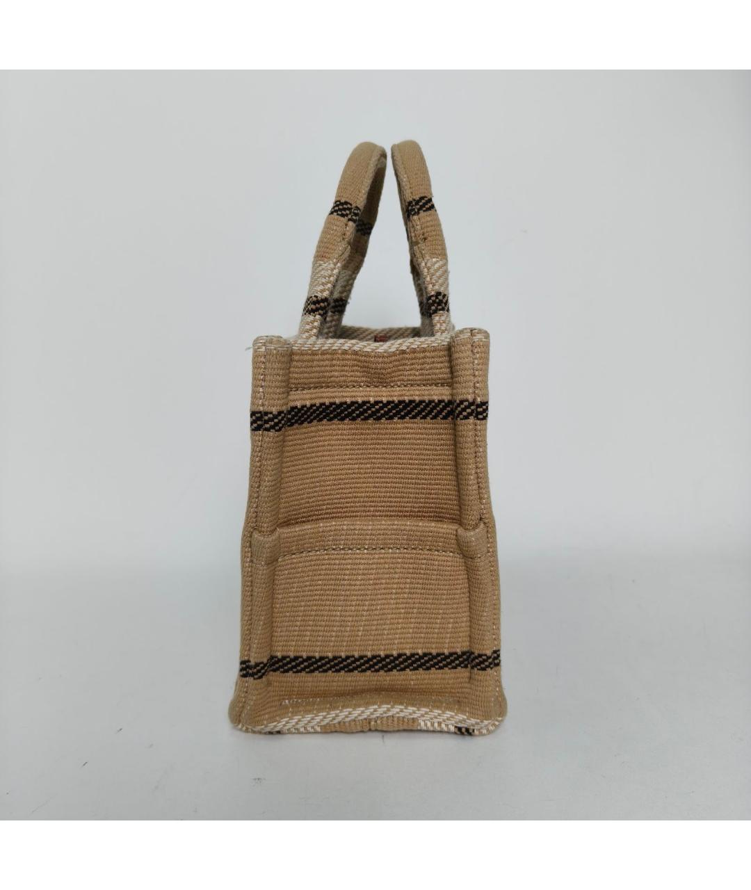 CELINE Коричневая тканевая сумка через плечо, фото 5