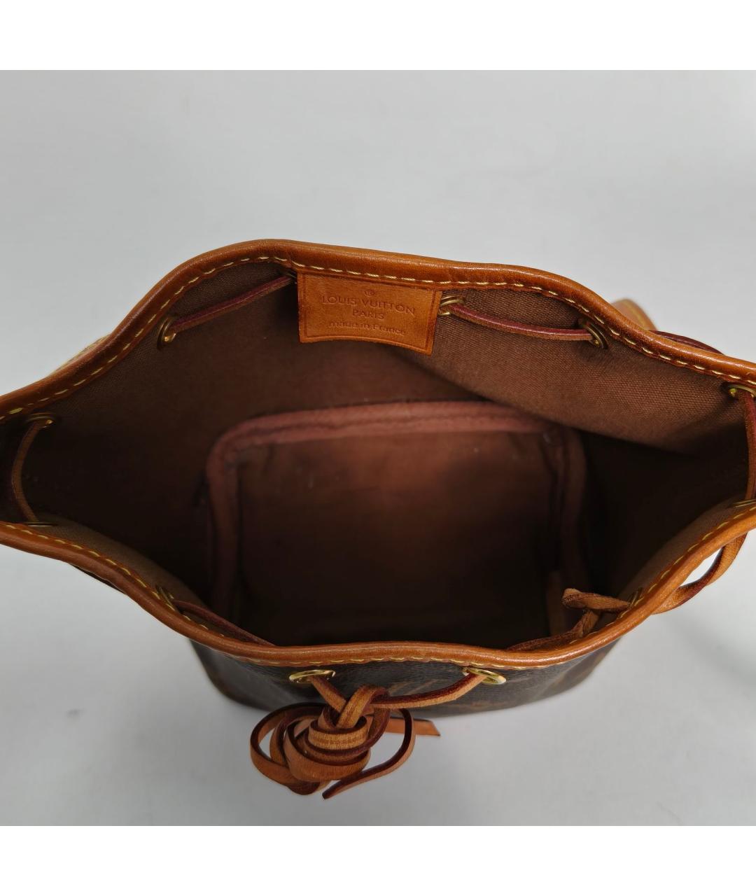 LOUIS VUITTON Коричневая сумка через плечо, фото 7