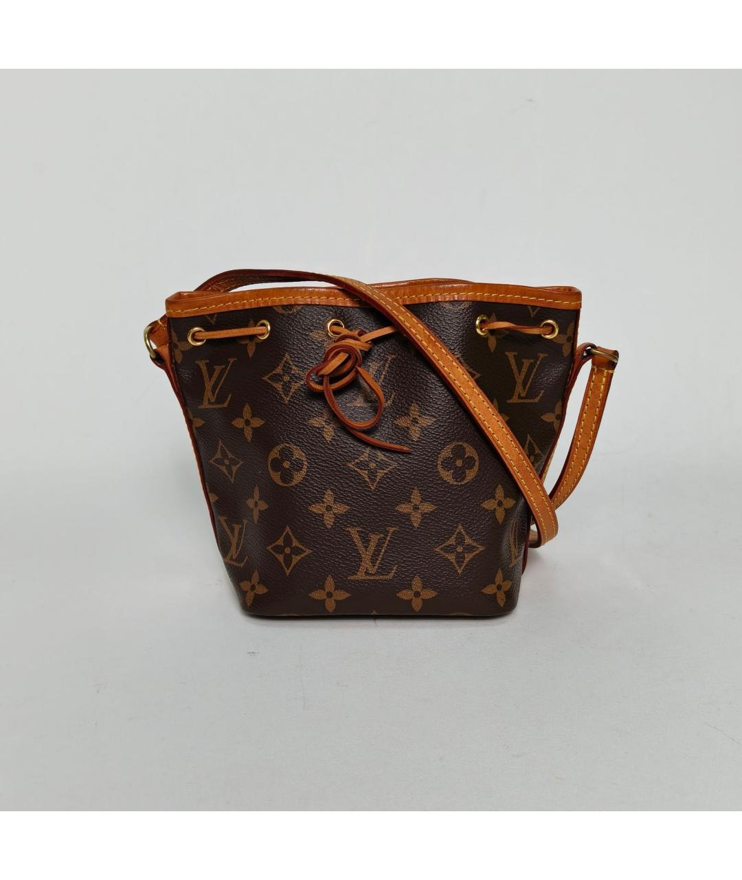 LOUIS VUITTON Коричневая сумка через плечо, фото 2