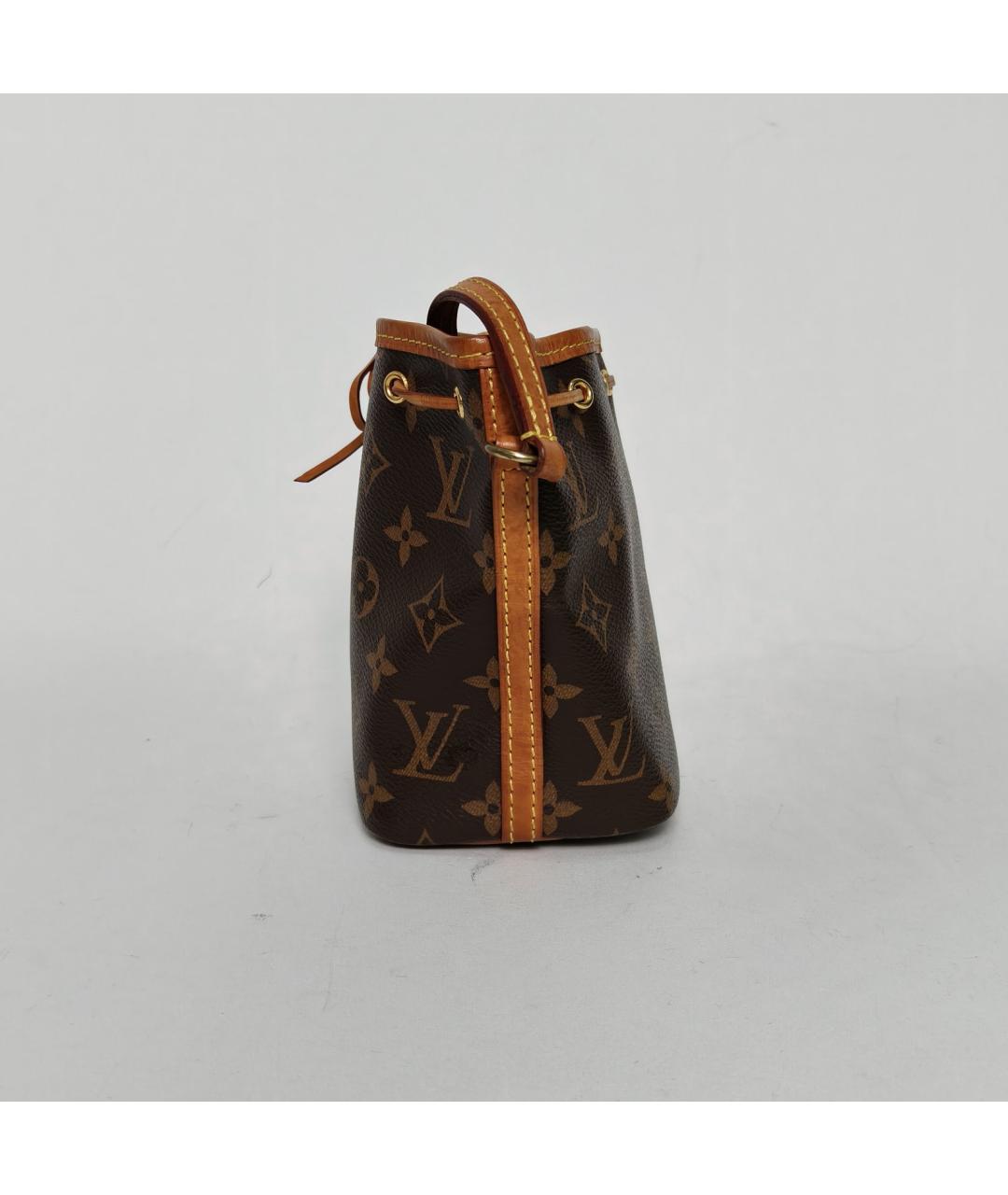 LOUIS VUITTON Коричневая сумка через плечо, фото 5