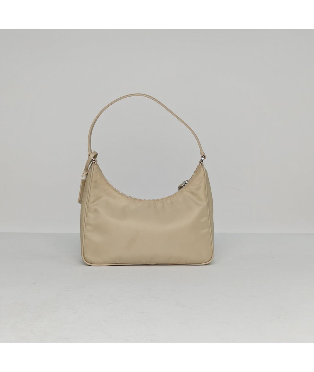 PRADA Бежевая сумка через плечо, фото 4