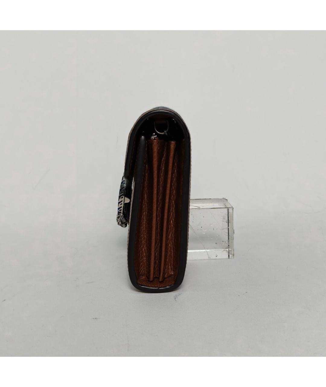 GUCCI Темно-синяя деним сумка через плечо, фото 3