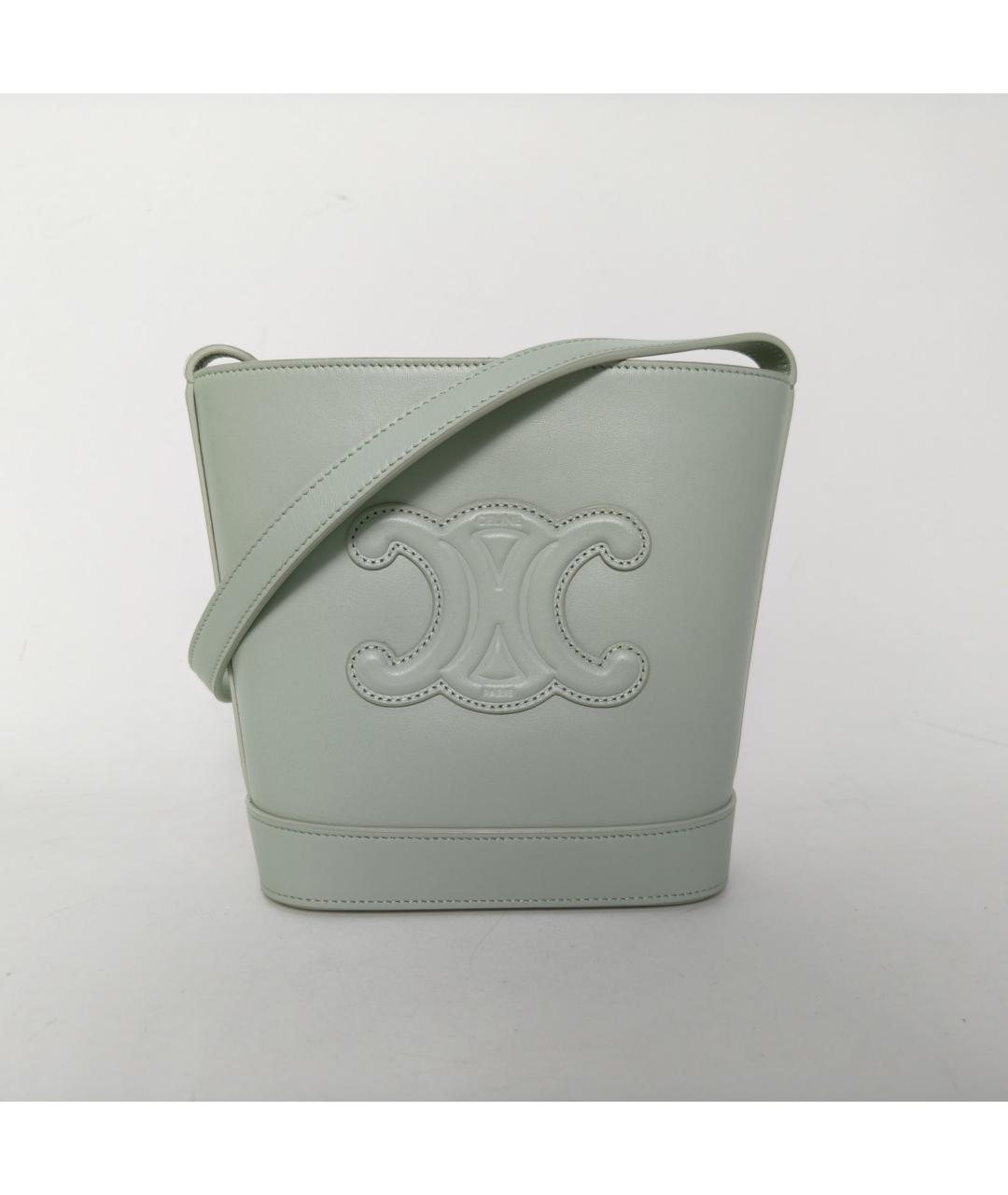 CELINE Кожаная сумка через плечо, фото 2