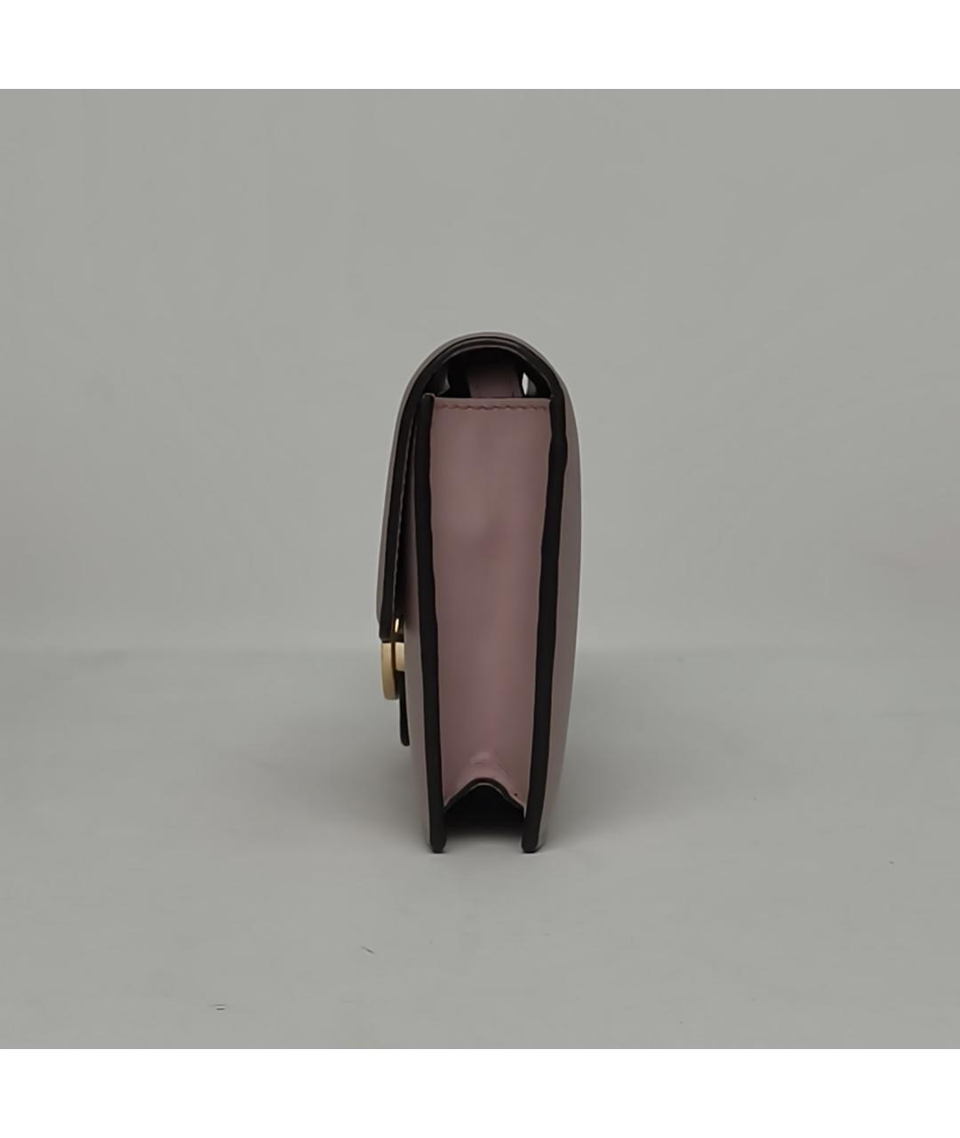 GUCCI Розовая кожаная сумка через плечо, фото 3