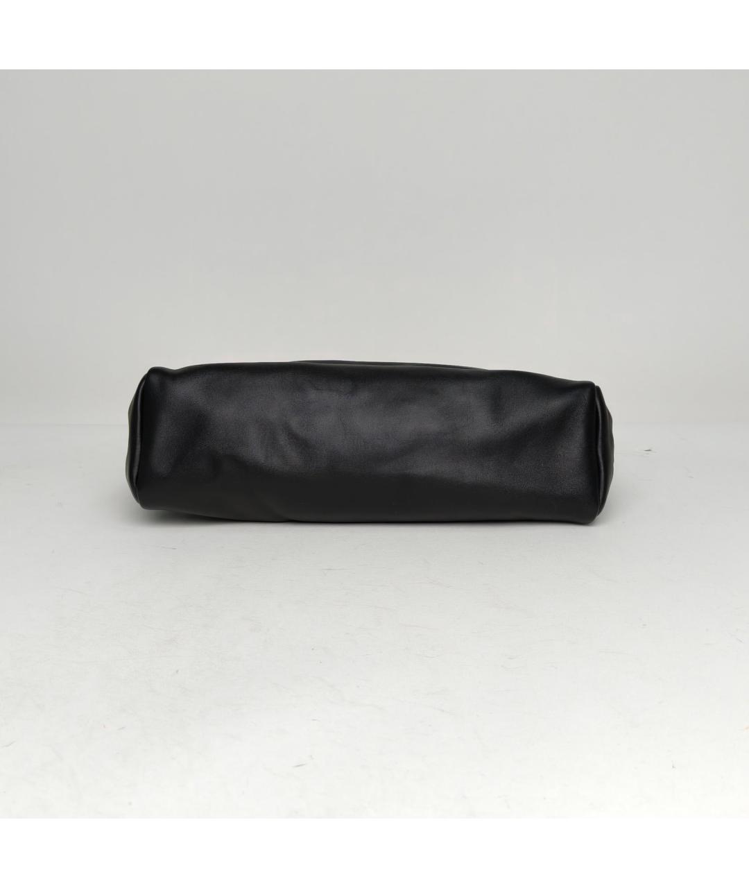 CHANEL Черная кожаная сумка через плечо, фото 5