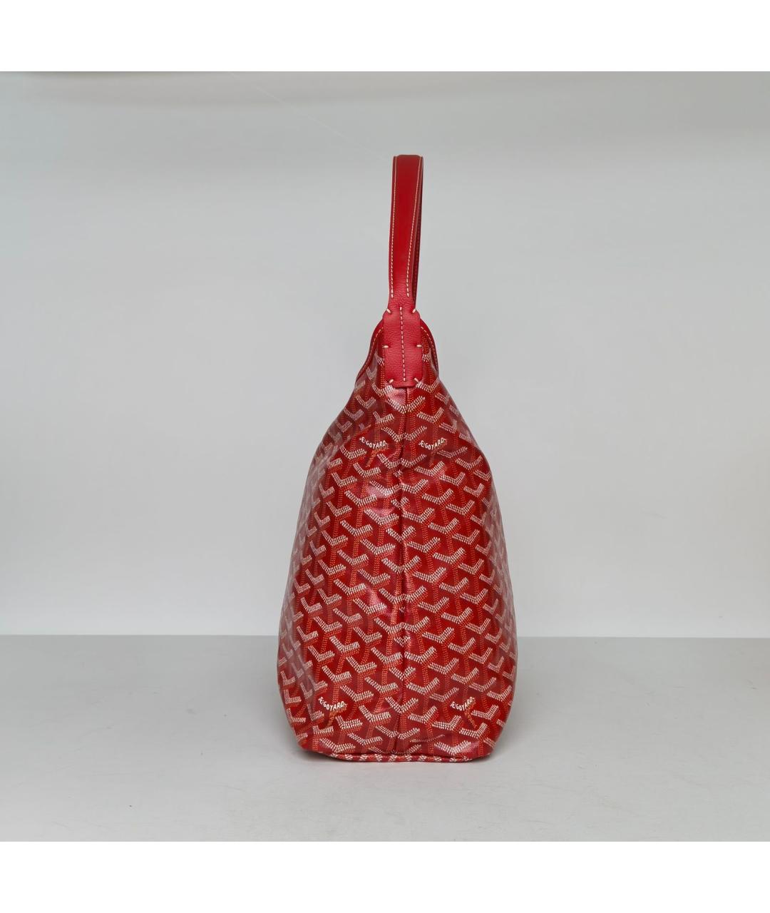 GOYARD Красная сумка через плечо, фото 5
