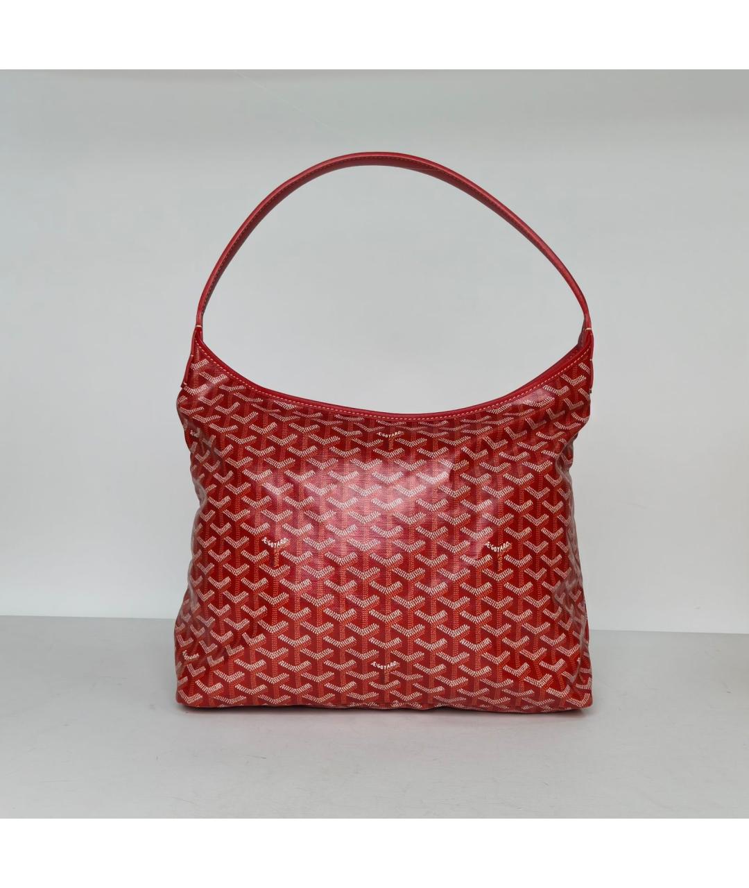 GOYARD Красная сумка через плечо, фото 4