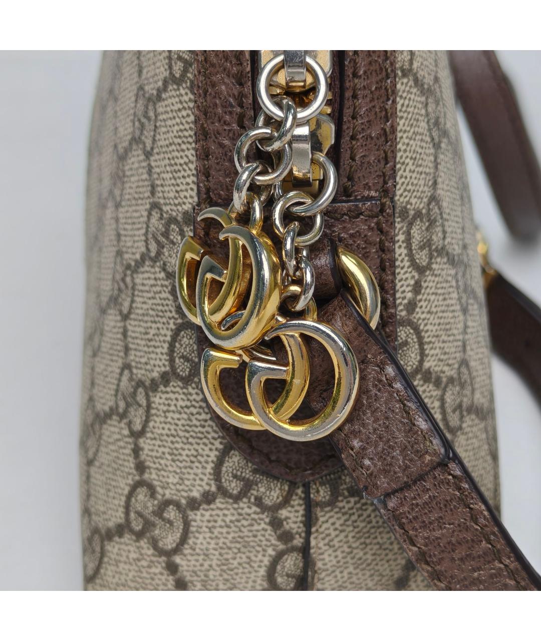 GUCCI Тканевая сумка через плечо, фото 6