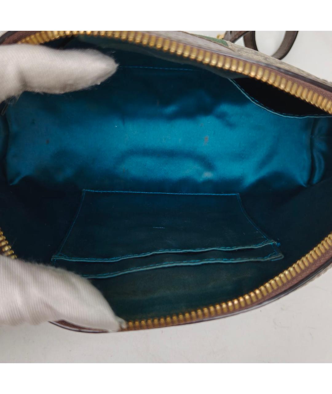 GUCCI Тканевая сумка через плечо, фото 9