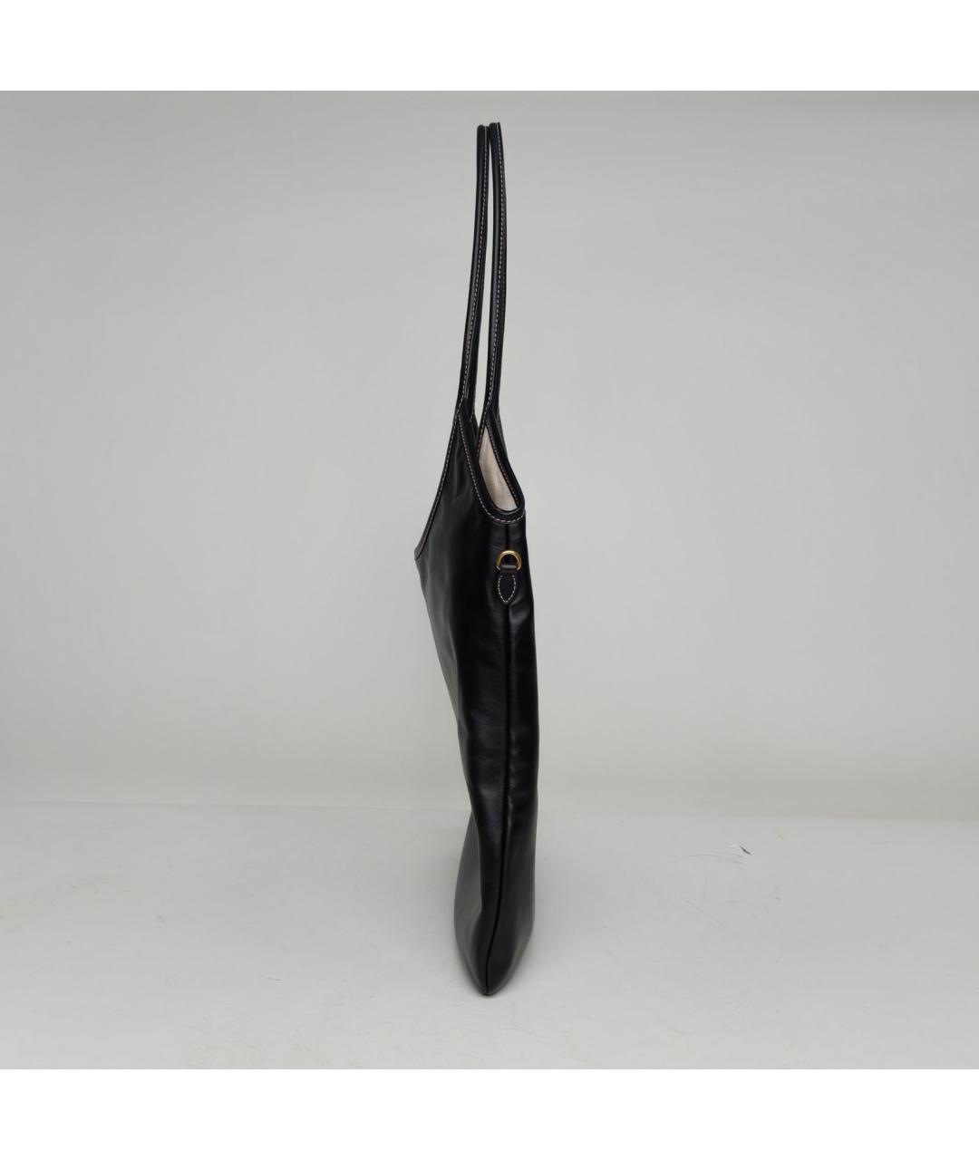 MIU MIU Черная кожаная сумка через плечо, фото 3