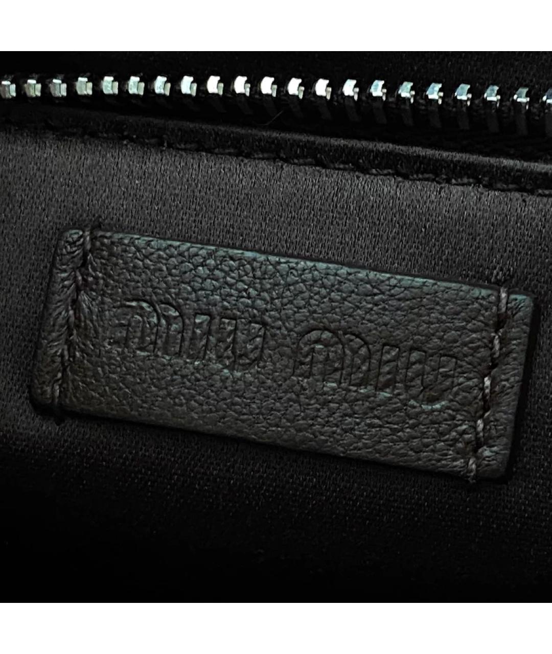 MIU MIU Коричневая сумка с короткими ручками, фото 6