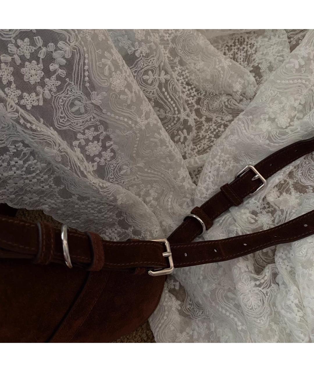 MIU MIU Коричневая сумка с короткими ручками, фото 8