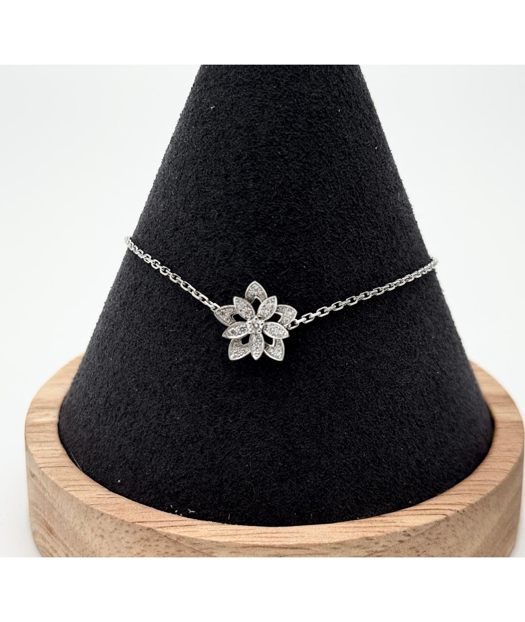 VAN CLEEF & ARPELS Серебрянный браслет из белого золота, фото 6