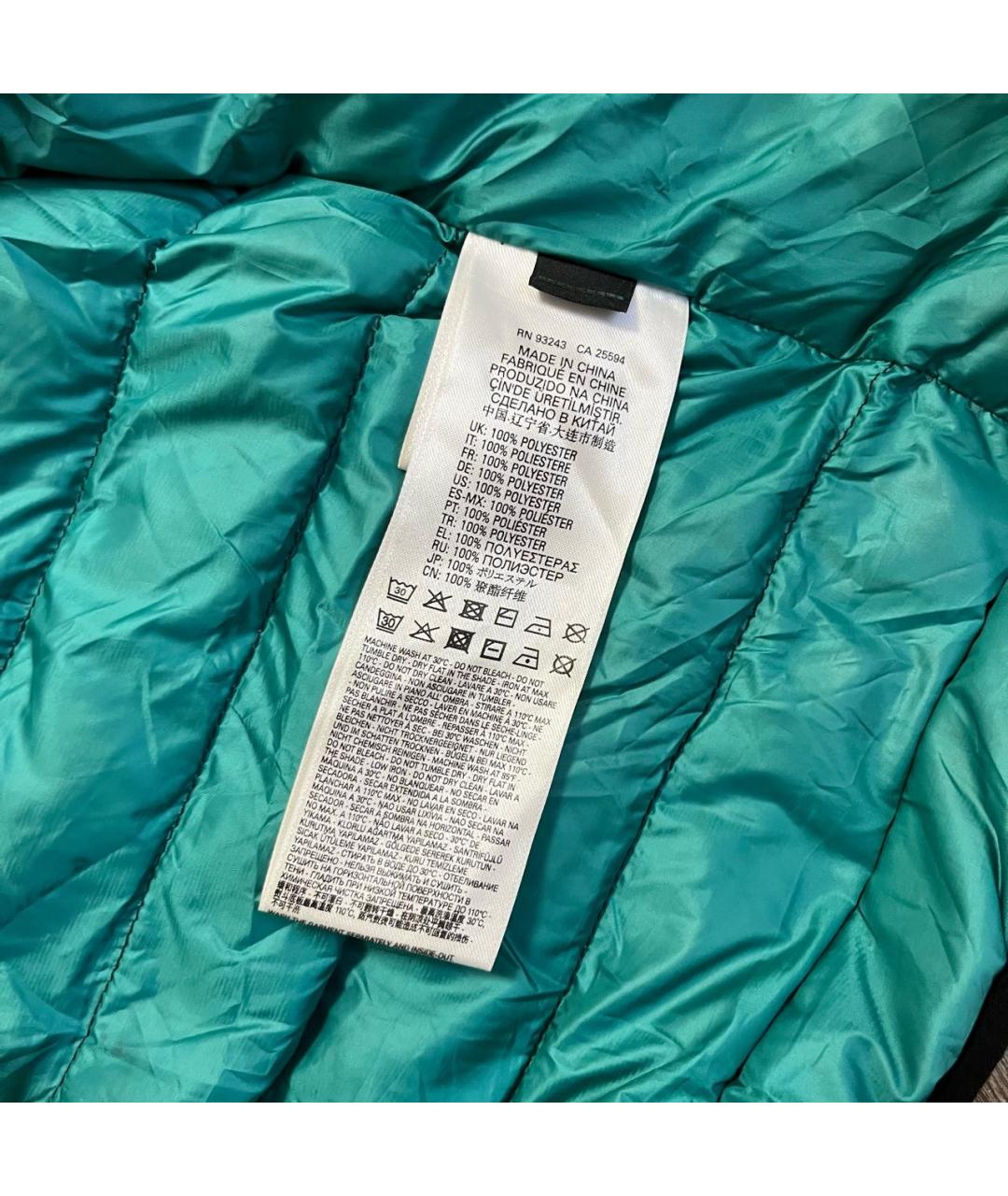 DIESEL Черная полиэстеровая куртка, фото 6