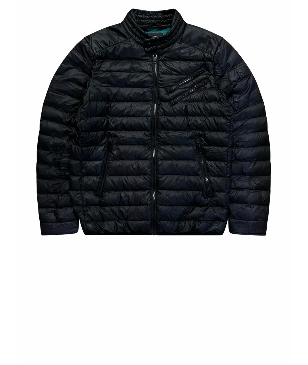 DIESEL Черная полиэстеровая куртка, фото 1