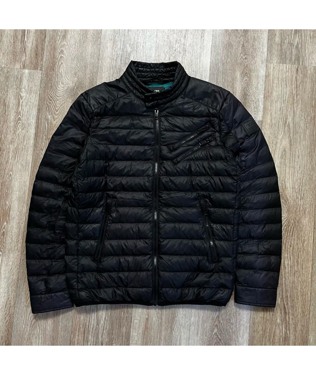 DIESEL Черная полиэстеровая куртка, фото 9