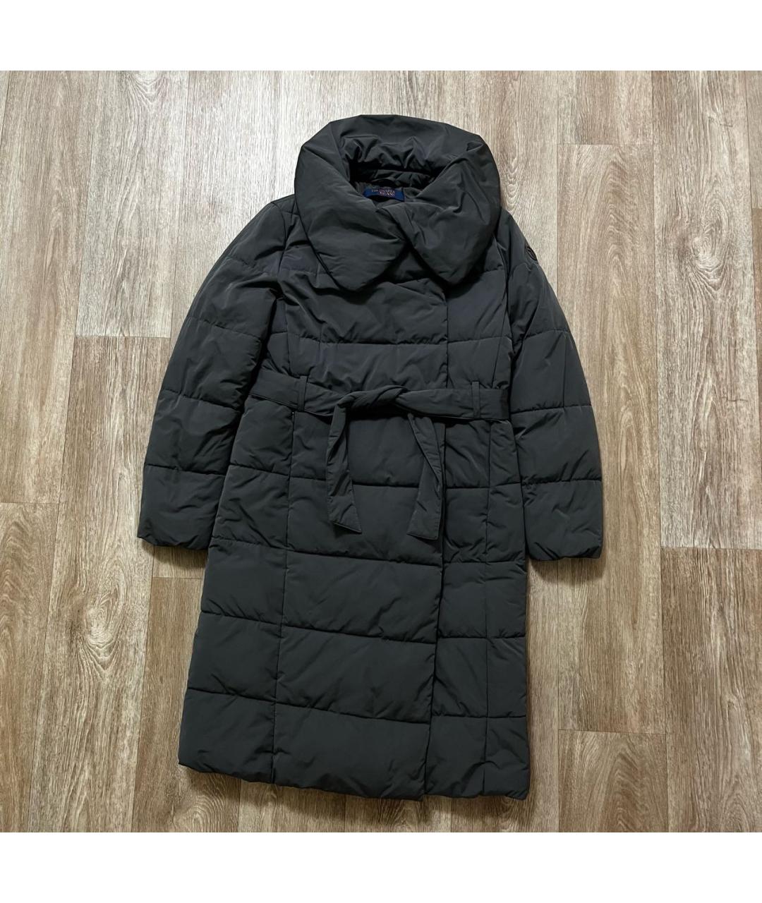 TRUSSARDI Серый полиэстеровый пуховик, фото 9