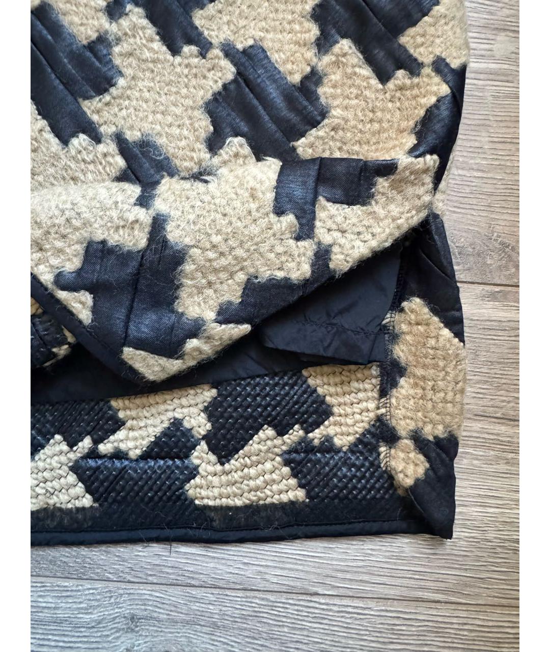 ESCADA Бежевая шерстяная юбка миди, фото 4