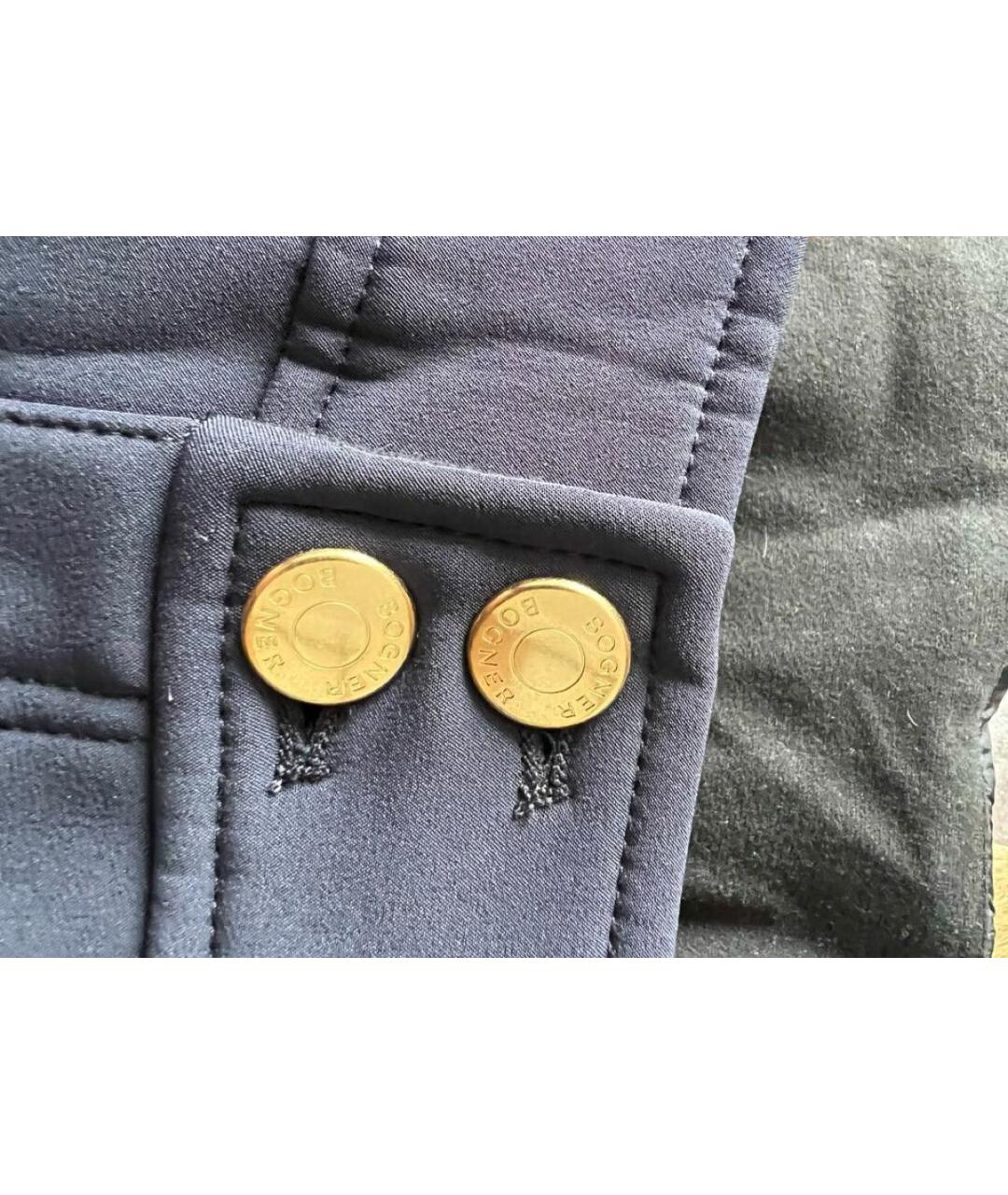 BOGNER Темно-синие полиэстеровые спортивные брюки и шорты, фото 3