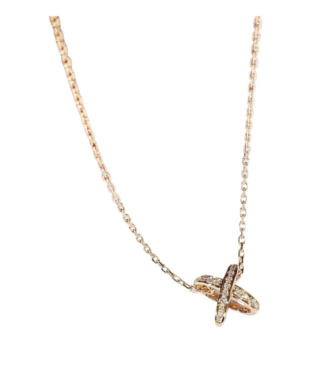 CHAUMET Золотое колье из розового золота, фото 1