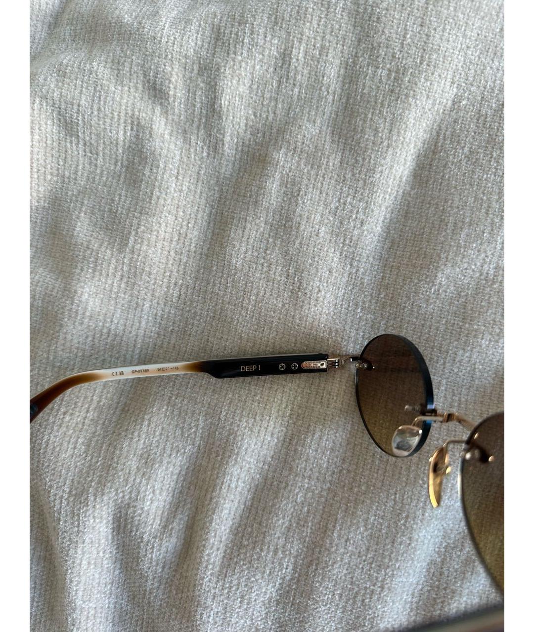 CHROME HEARTS Коричневые солнцезащитные очки, фото 6
