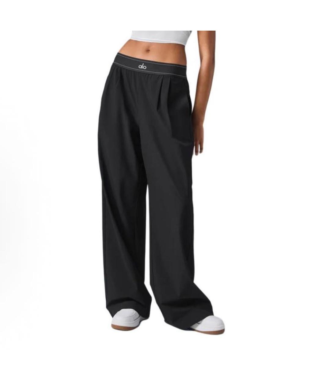 ALO YOGA Черные спортивные брюки и шорты, фото 4