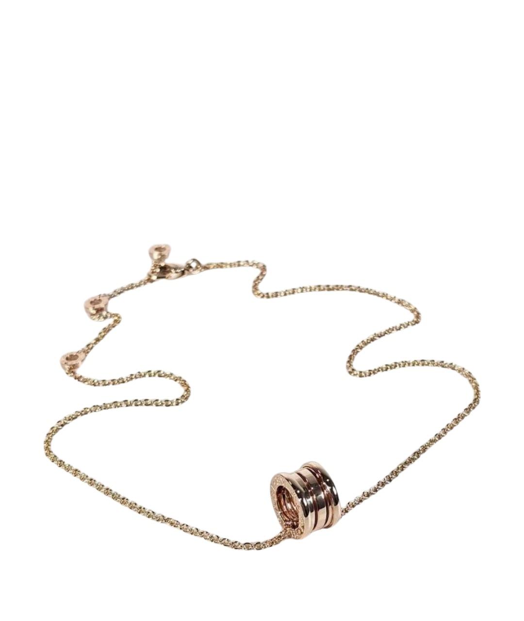BVLGARI Золотое колье из розового золота, фото 1