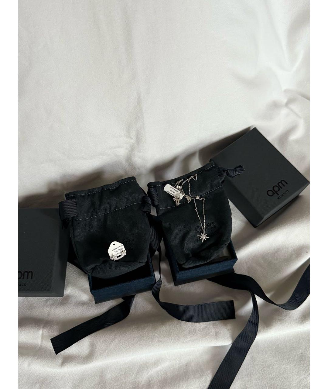 APM Monaco Серебрянный серебряный комплект, фото 6