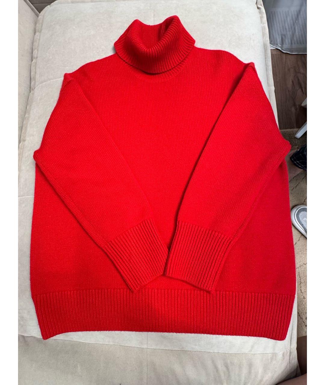 12 STOREEZ Красный кашемировый джемпер / свитер, фото 8