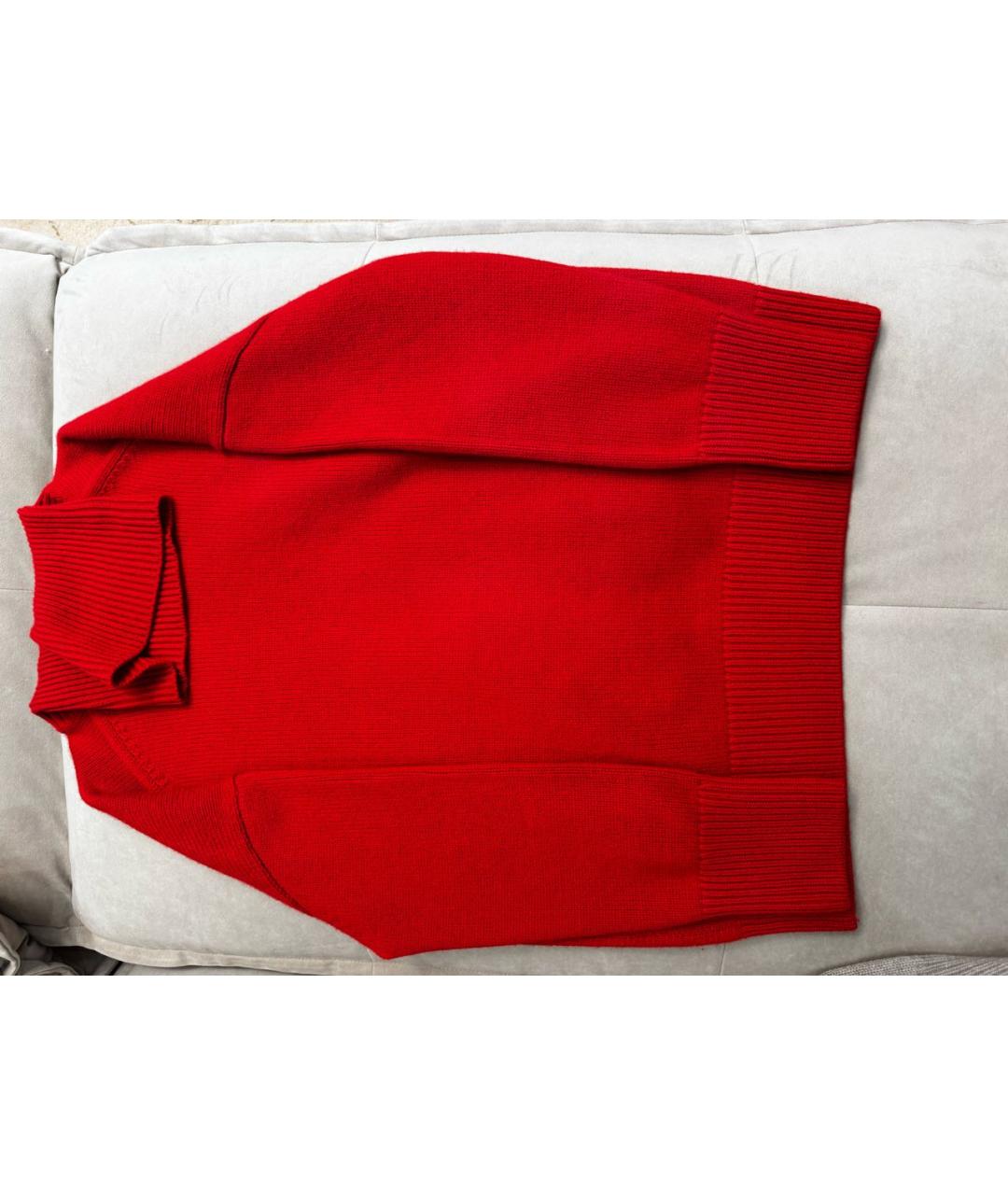 12 STOREEZ Красный кашемировый джемпер / свитер, фото 2