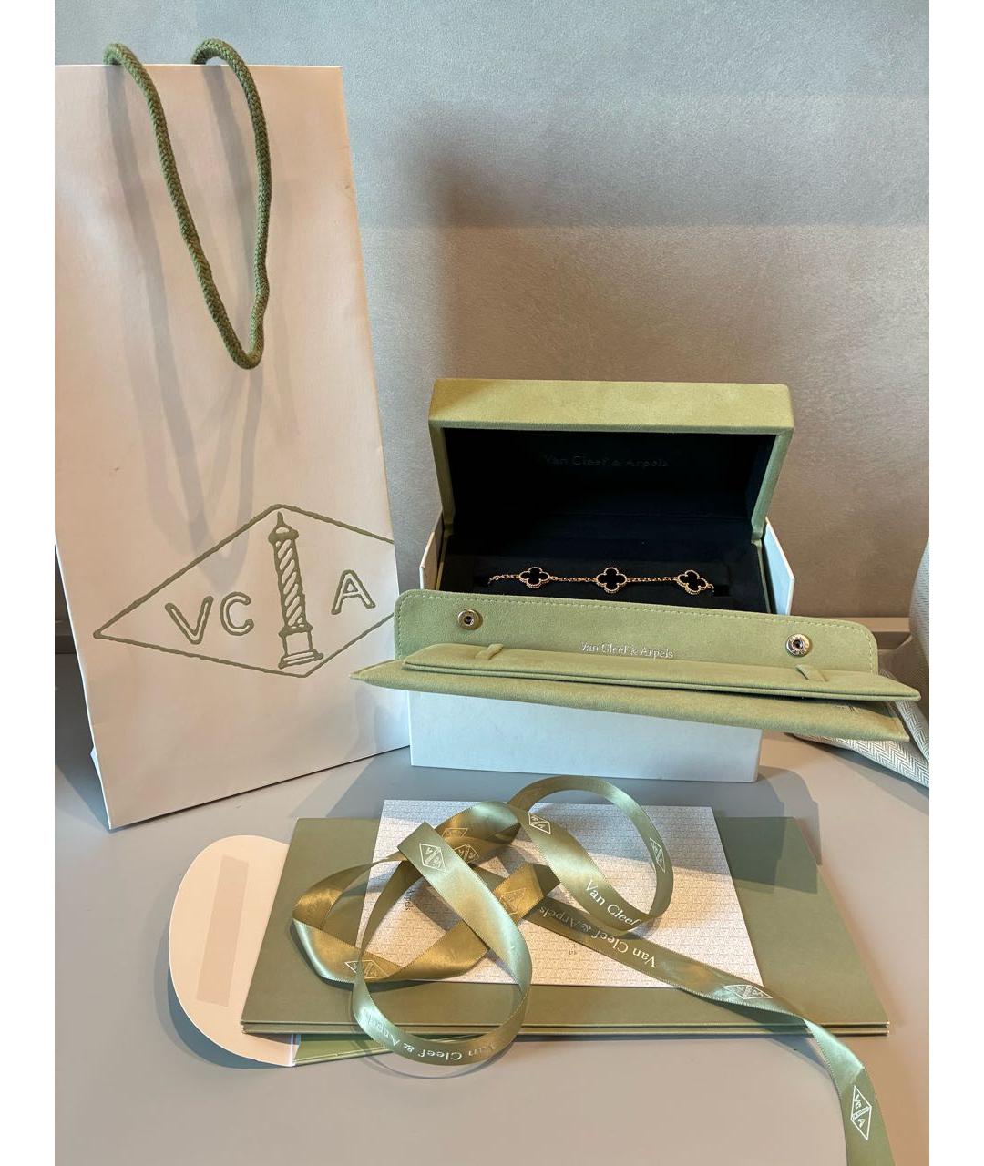 VAN CLEEF & ARPELS Золотой браслет из желтого золота, фото 6