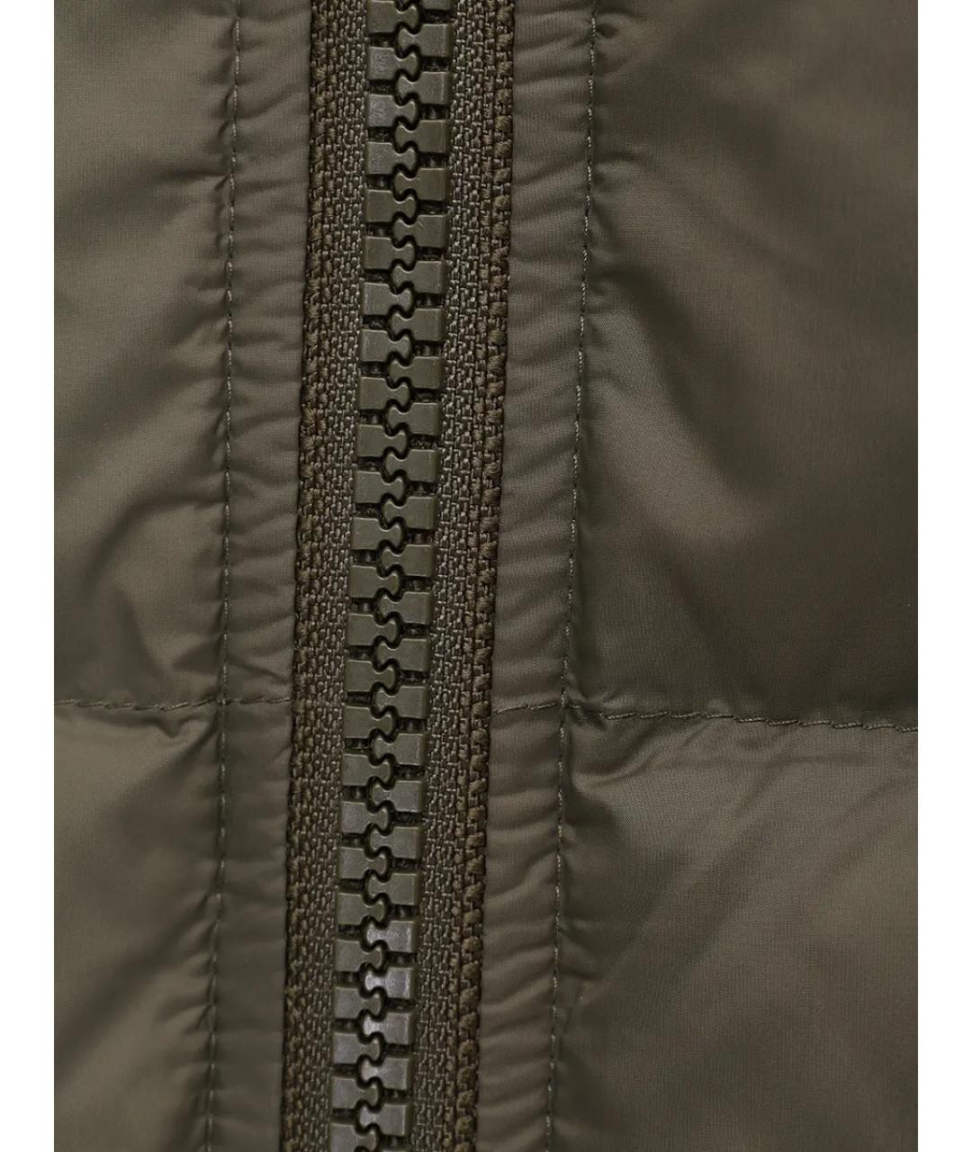 YVES SALOMON Зеленый пуховик, фото 6