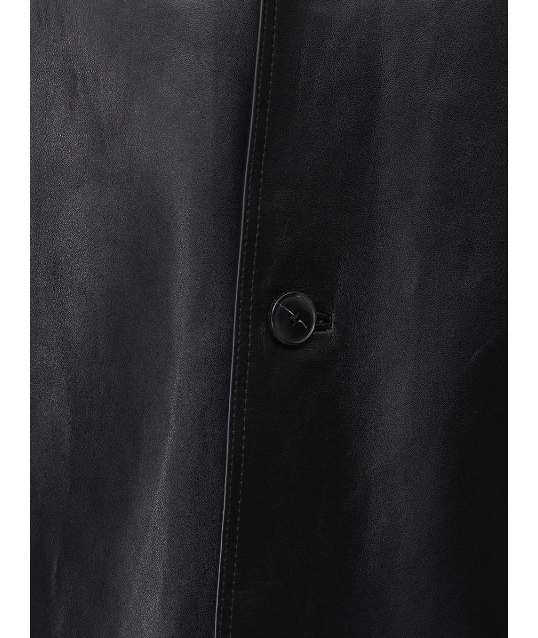 YVES SALOMON Черная кожаная куртка, фото 6