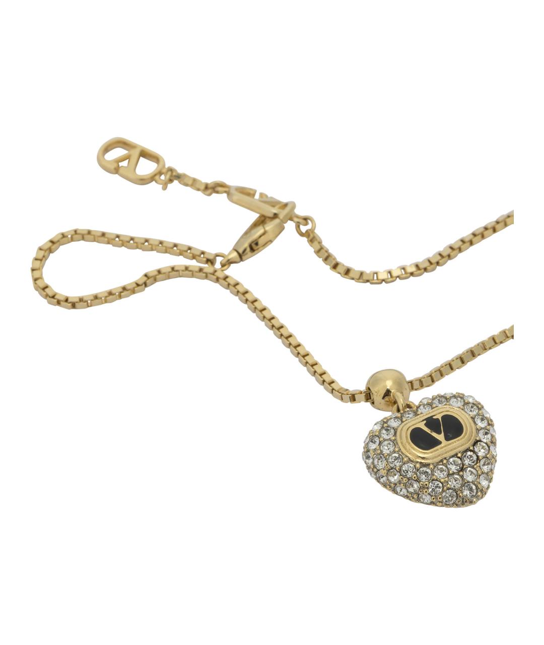 VALENTINO Золотая металлическая подвеска, фото 2