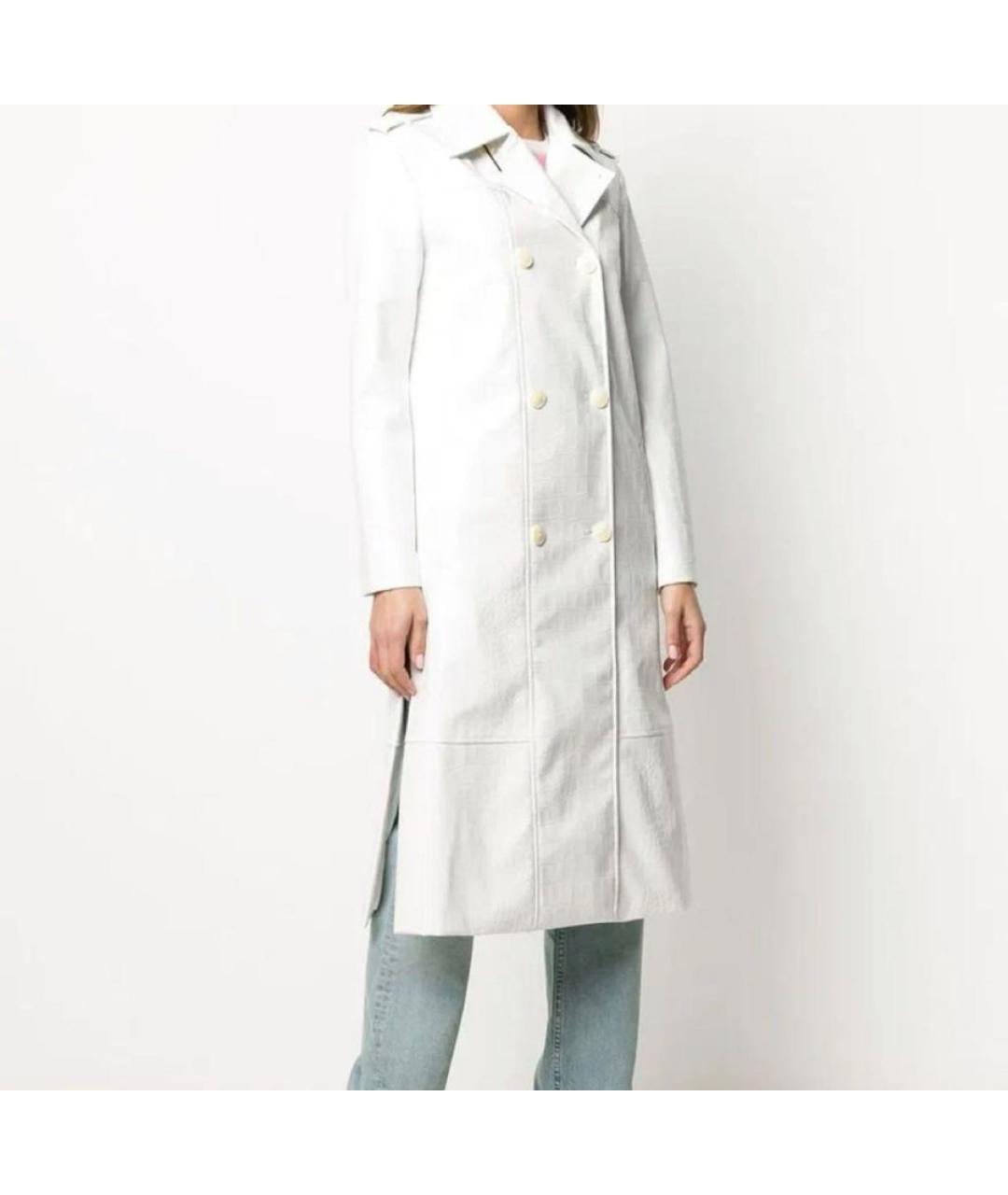 TWIN-SET Белый тренч/плащ, фото 8