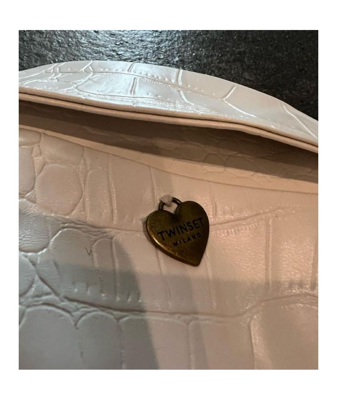 TWIN-SET Белый тренч/плащ, фото 7